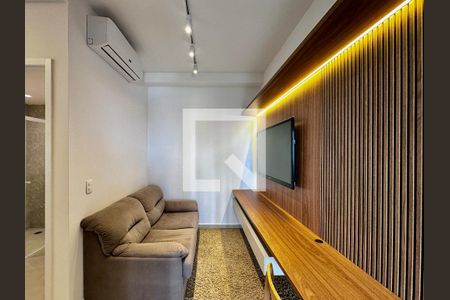 Sala de apartamento à venda com 1 quarto, 53m² em Jardim das Acacias, São Paulo