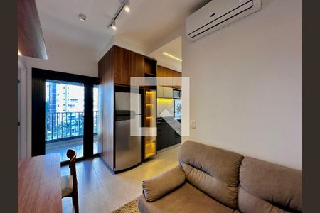 Sala de apartamento à venda com 1 quarto, 53m² em Jardim das Acacias, São Paulo