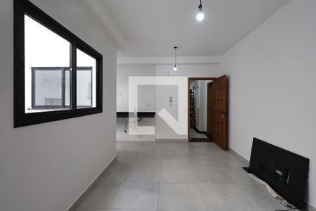 Sala de apartamento à venda com 2 quartos, 53m² em Vila Guiomar, Santo André