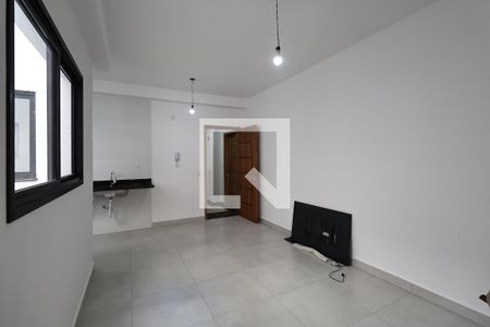 Sala de apartamento à venda com 2 quartos, 53m² em Vila Guiomar, Santo André