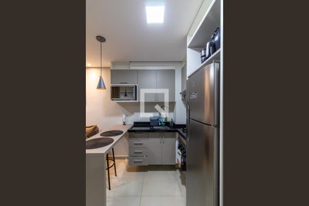 Cozinha de apartamento à venda com 1 quarto, 28m² em Vila Ester (zona Norte), Guarulhos