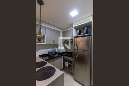 Cozinha de apartamento à venda com 1 quarto, 28m² em Vila Ester (zona Norte), Guarulhos