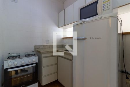 Cozinha de apartamento para alugar com 1 quarto, 42m² em Jardim Paulista, São Paulo