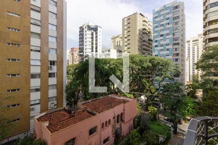 Vista/Varanda de apartamento à venda com 1 quarto, 145m² em Jardim Paulista, São Paulo