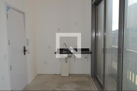 Cozinha de kitnet/studio à venda com 1 quarto, 25m² em Vila Mariana, São Paulo