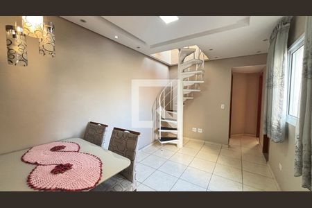 Sala de apartamento à venda com 2 quartos, 88m² em Vila Humaita, Santo André