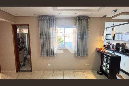 Sala de apartamento à venda com 2 quartos, 88m² em Vila Humaita, Santo André