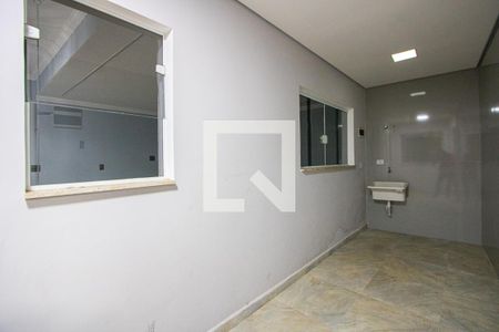 Área de serviço de casa para alugar com 4 quartos, 450m² em Jardim Irene, Santo André