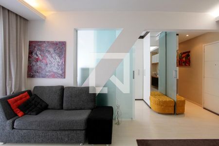Sala de apartamento à venda com 2 quartos, 65m² em Itanhangá, Rio de Janeiro