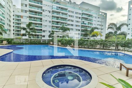Área comum - Piscina de apartamento à venda com 4 quartos, 158m² em Pechincha, Rio de Janeiro
