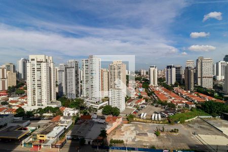 Sala - Vista de apartamento para alugar com 4 quartos, 165m² em Jardim das Acacias, São Paulo