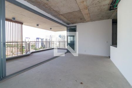 Sala de apartamento para alugar com 4 quartos, 165m² em Jardim das Acacias, São Paulo