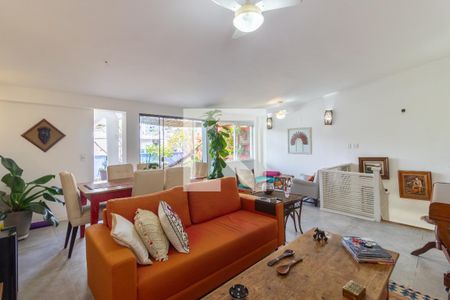 Sala de Estar de apartamento à venda com 2 quartos, 156m² em Pinheiros, São Paulo