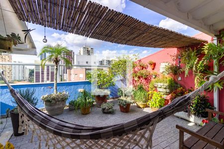 Varanda da Sala de Estar de apartamento à venda com 2 quartos, 156m² em Pinheiros, São Paulo