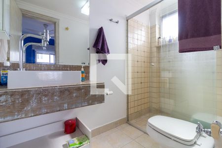 Banheiro da Suíte de apartamento à venda com 2 quartos, 156m² em Pinheiros, São Paulo