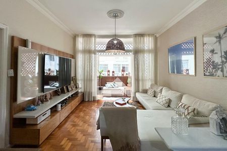 Sala de apartamento à venda com 3 quartos, 122m² em Copacabana, Rio de Janeiro