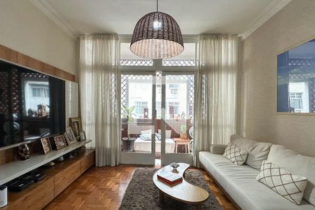 Sala de apartamento à venda com 3 quartos, 122m² em Copacabana, Rio de Janeiro