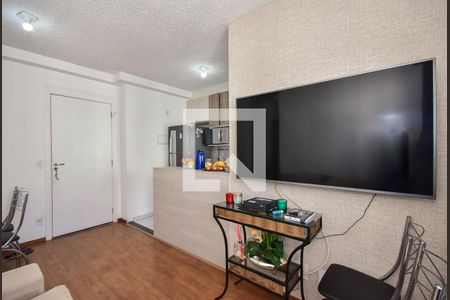 Sala de apartamento à venda com 2 quartos, 42m² em Parque Reboucas, São Paulo