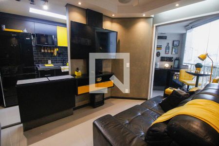 Sala de apartamento à venda com 2 quartos, 55m² em Belenzinho, São Paulo