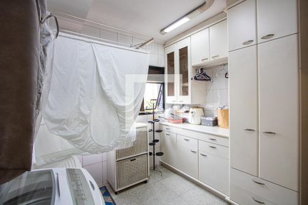 Área de serviço de apartamento à venda com 4 quartos, 211m² em Jardim, Santo André