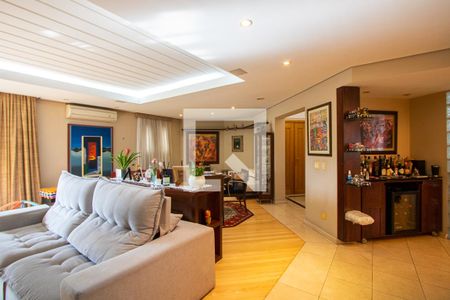 Sala de apartamento à venda com 4 quartos, 211m² em Jardim, Santo André