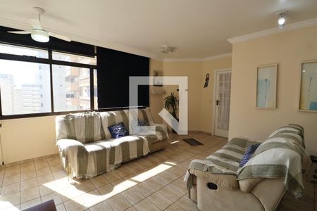 Sala de apartamento para alugar com 3 quartos, 114m² em Vila Alzira, Guarujá