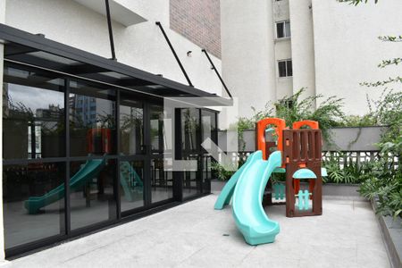 Área comum - Playground de kitnet/studio para alugar com 1 quarto, 25m² em Centro, Curitiba