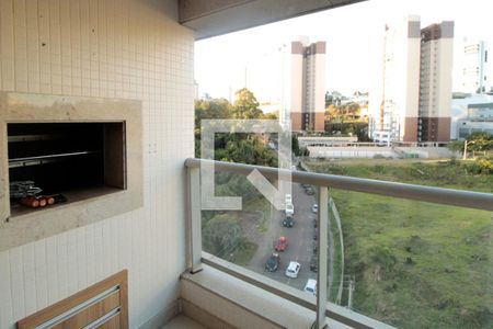 Varanda da Sala de apartamento à venda com 1 quarto, 48m² em Petrópolis, Porto Alegre
