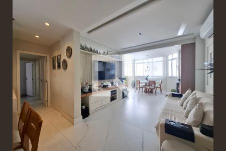 Sala de apartamento à venda com 3 quartos, 130m² em Flamengo, Rio de Janeiro