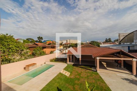 Varanda da Suíte 3 de casa à venda com 5 quartos, 378m² em Vila Nova, Porto Alegre