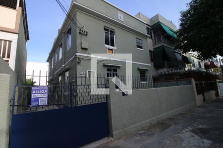 Fachada do Prédio de apartamento para alugar com 1 quarto, 55m² em Vila da Penha, Rio de Janeiro