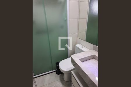 Banheiro de apartamento para alugar com 2 quartos, 49m² em Casa Branca, Santo André