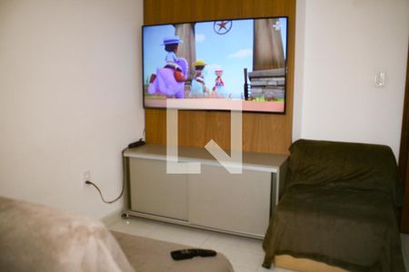 Sala de apartamento para alugar com 1 quarto, 50m² em Vila Caiçara, Praia Grande