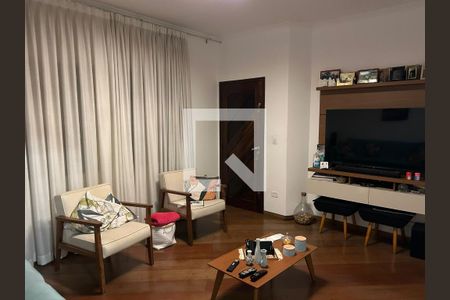 Sala  de casa à venda com 3 quartos, 178m² em Vila Pires, Santo André