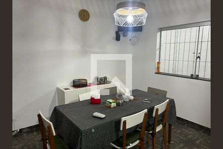 Sala de Jantar de casa à venda com 3 quartos, 178m² em Vila Pires, Santo André
