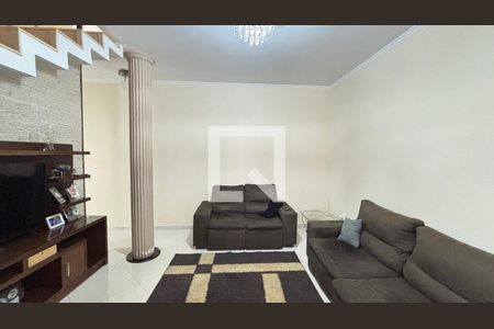 Sala de casa à venda com 3 quartos, 225m² em Vila Humaita, Santo André
