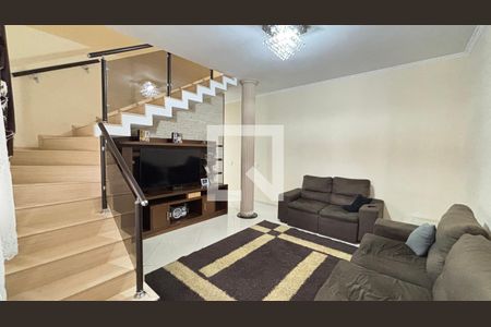 Sala de casa à venda com 3 quartos, 225m² em Vila Humaita, Santo André