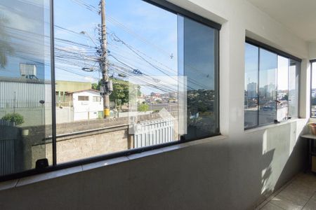 Varanda da Sala de apartamento à venda com 3 quartos, 102m² em Alvorada, Contagem