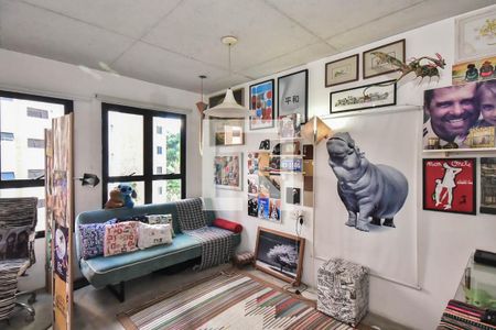 Sala de apartamento para alugar com 1 quarto, 70m² em Vila Suzana, São Paulo