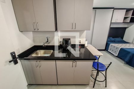 Cozinha de kitnet/studio à venda com 1 quarto, 29m² em Vila Mariana, São Paulo