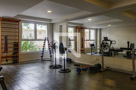 Área comum - Academia de apartamento à venda com 3 quartos, 86m² em Santo Antônio, Porto Alegre