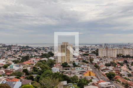 Vista da Suíte de apartamento à venda com 3 quartos, 86m² em Santo Antônio, Porto Alegre