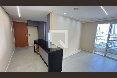 Sala  de apartamento à venda com 2 quartos, 61m² em Casa Branca, Santo André