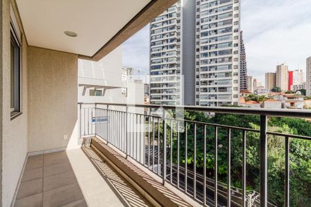 Varanda da Sala de apartamento à venda com 3 quartos, 68m² em Vila Anglo Brasileira, São Paulo