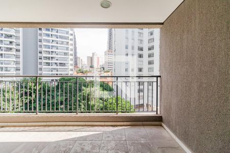 Varanda da Sala de apartamento à venda com 3 quartos, 68m² em Vila Anglo Brasileira, São Paulo