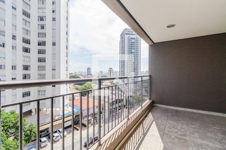 Varanda da Sala de apartamento à venda com 3 quartos, 68m² em Vila Anglo Brasileira, São Paulo