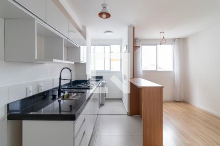 Cozinha de apartamento para alugar com 2 quartos, 40m² em Barra Funda, São Paulo