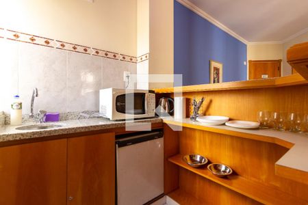 Sala/Cozinha de apartamento para alugar com 1 quarto, 34m² em Jardim Paulista, São Paulo