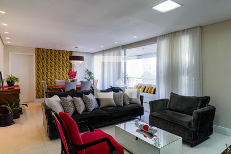 Sala de apartamento à venda com 3 quartos, 177m² em Jardim Monte Kemel, São Paulo