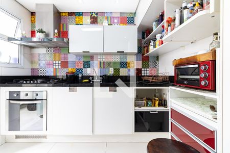 Cozinha de casa de condomínio à venda com 3 quartos, 240m² em Aclimação, São Paulo